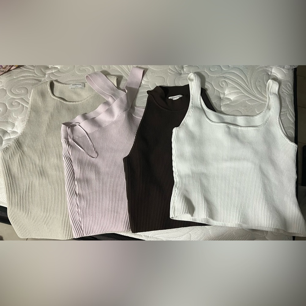 4 sculpt knit top bundle